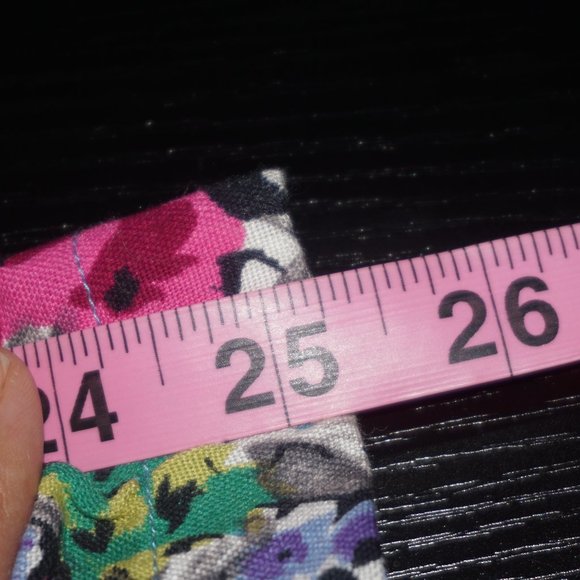 Vintage 90s Ditzy Floral Strapless Romper Medium - Picture 10 of 10